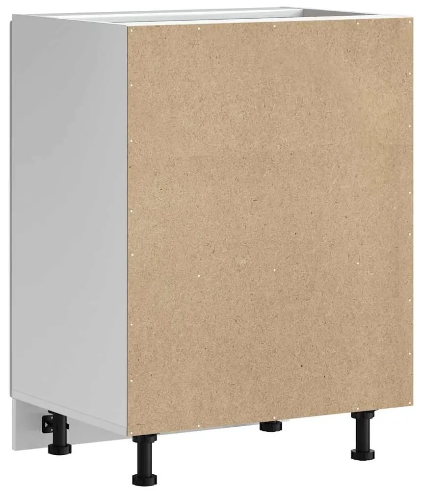 Armário baixo lavatório Kalmar 60x46x81,5 cm cinzento betão