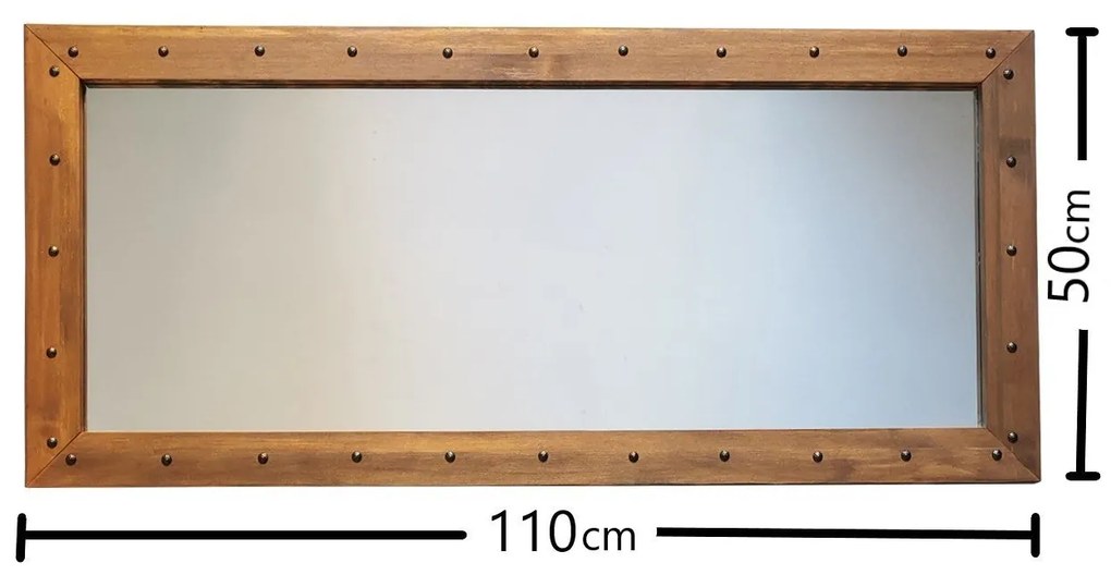 Espelho Z11050CV – Nogueira – 110x50 cm