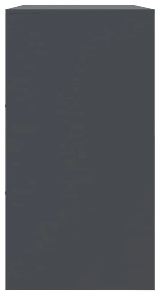 Aparador 99x39x73 cm aço antracite