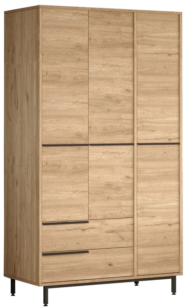 Roupeiro ON15 – Nogueira – 112,2x195,6x55 cm
