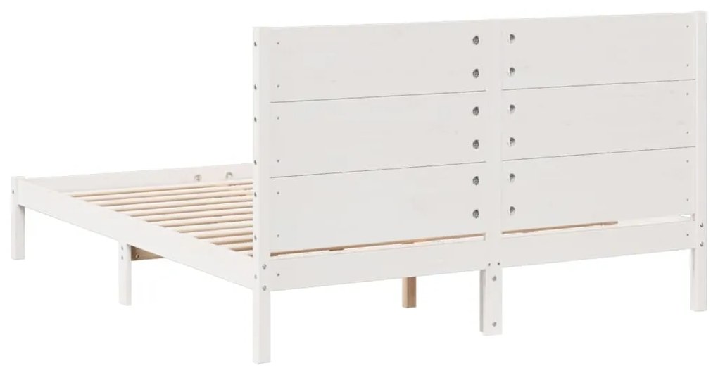 Cama extra longa sem colchão 140x220 cm madeira maciça
