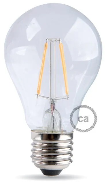 Light bulb filament Led Drop 7W E27 Clear Dimmable