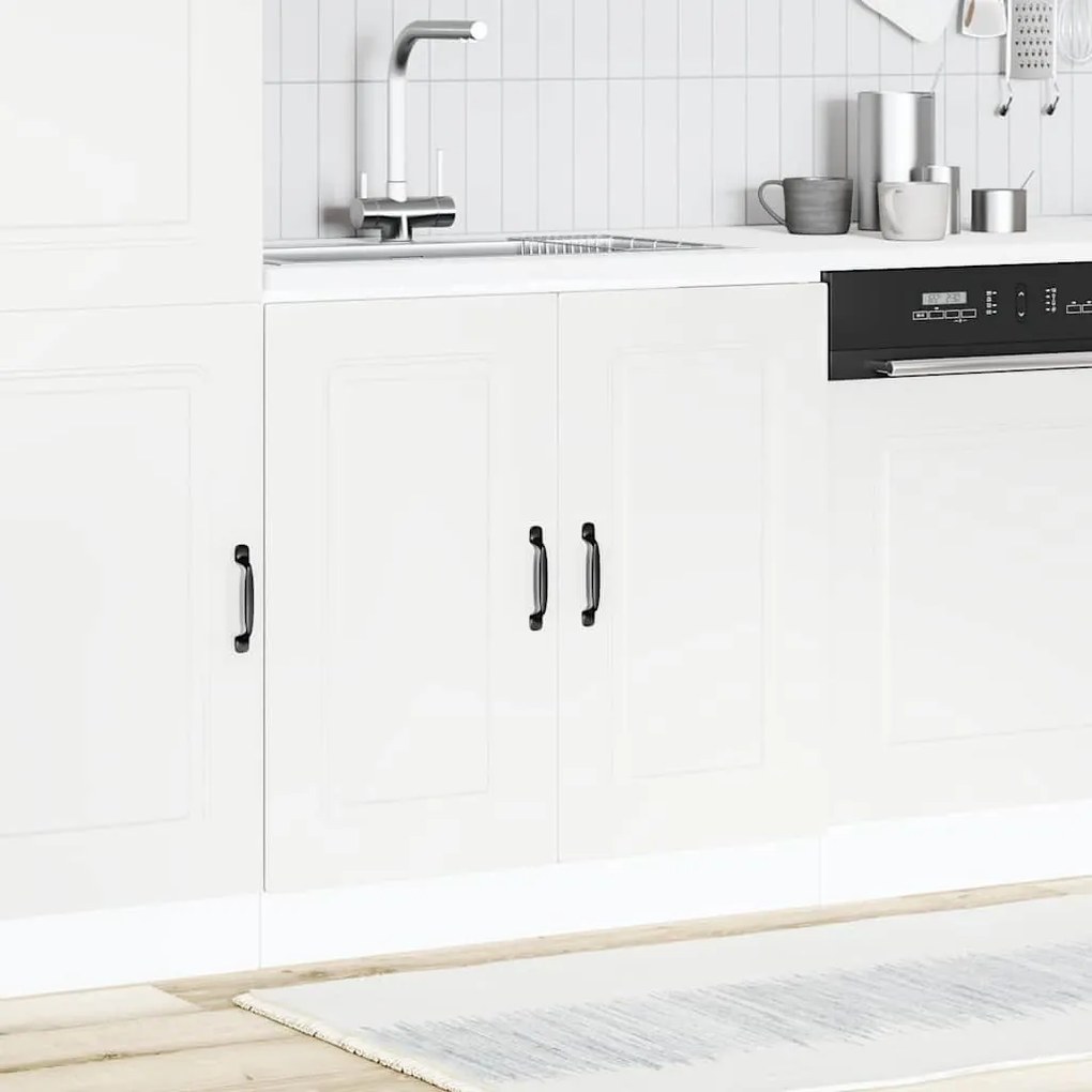 vidaXL Armário baixo lavatório Kalmar 80x46x81,5 cm branco