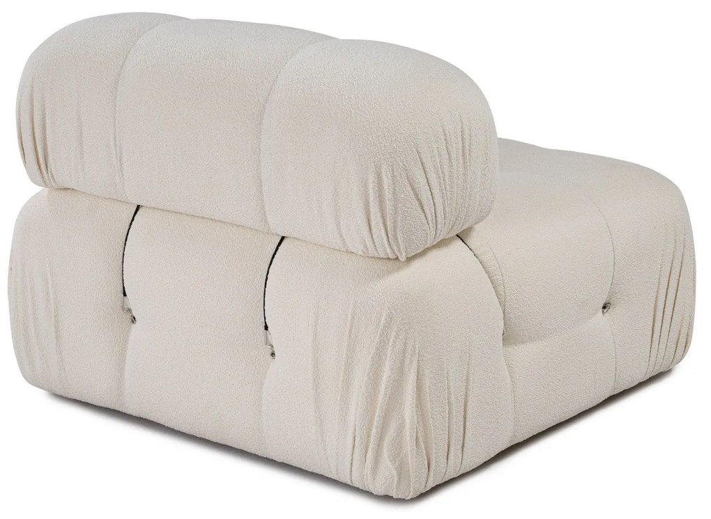 Sofá 1 Lugar Bubble – Branco – 95x95x75 cm