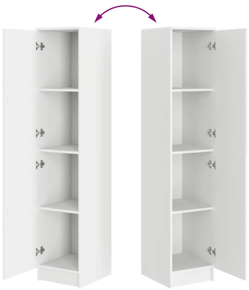 Armário Buffet Branco Madeira Engenheirada Moderado