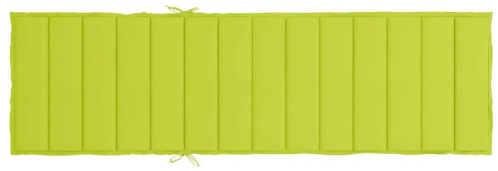 Almofadão p/ espreguiçadeira tecido oxford verde brilhante