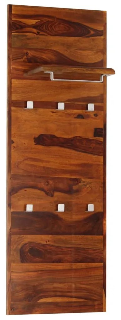 246351 vidaXL Bengaleiro madeira sheesham maciça 118x40 cm