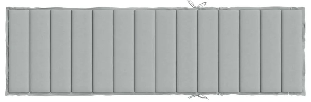 Almofadão para espreguiçadeira 200x50x4cm mesclado tecido