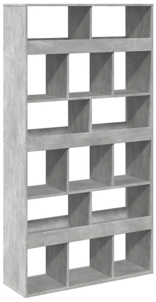 Divisória 100x33x187,5 cm derivados de madeira cinzento cimento
