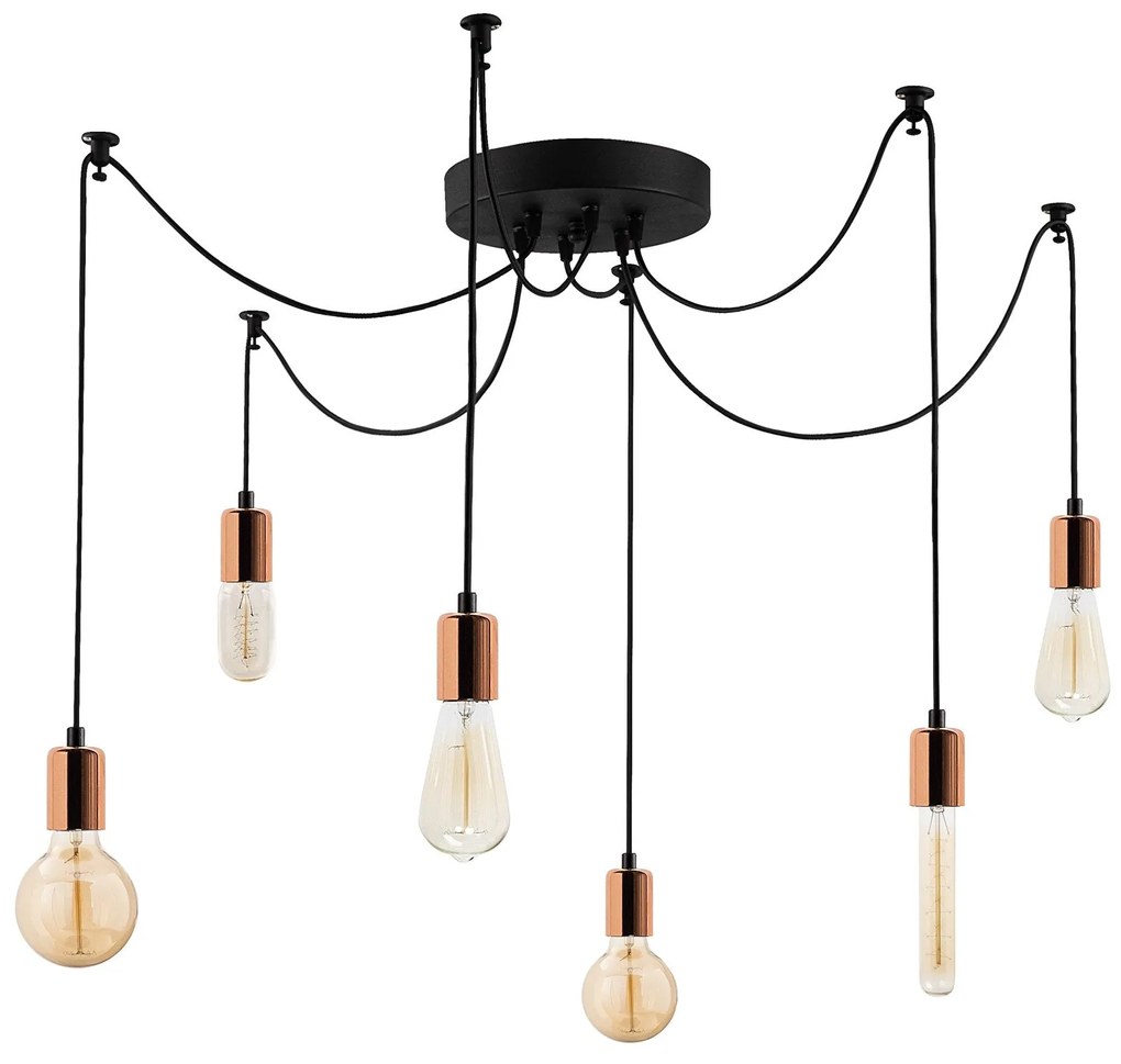 Chandelier Kabluni – Cobre – 126 x 126 cm