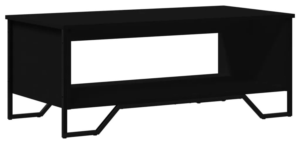 Mesa de centro 100x51x40 cm derivados de madeira preto