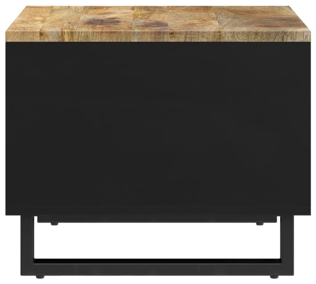Mesa de centro 55x50x40 cm madeira de mangueira maciça