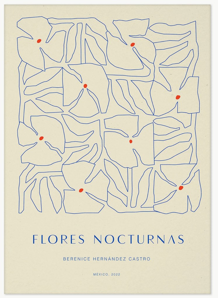 Póster Flores Nocturnas 01