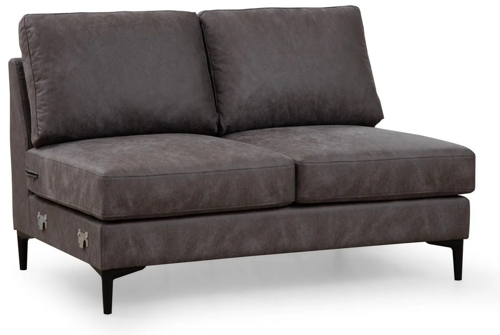 Sofá de Canto Porto Corner – Antracite – 200 cm x 314 cm x 155 cm