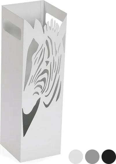 Suporte Guarda Chuva Zebra Metal (15,5 X 49 X 15,5 cm) Branco