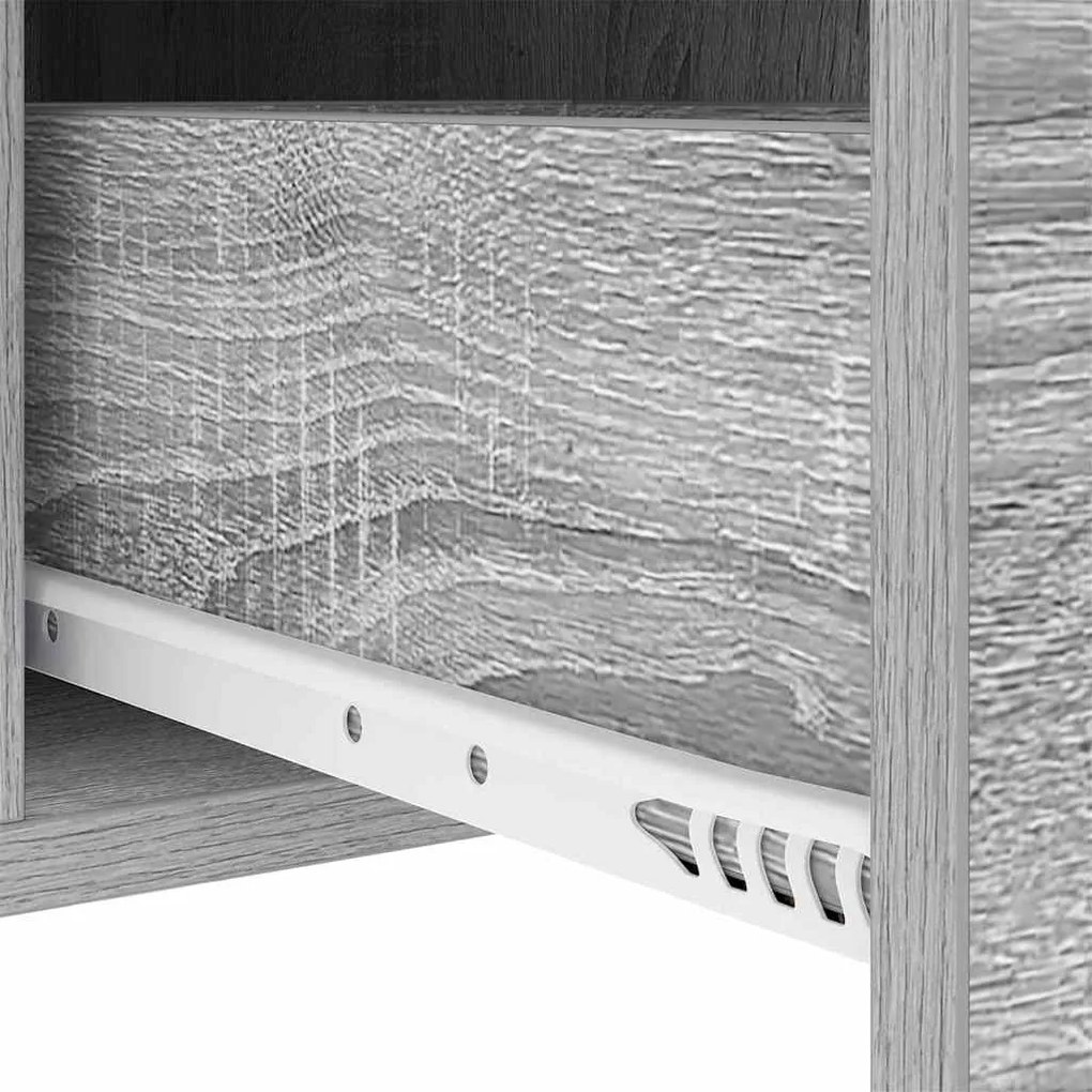 Armários de Canto 2 pcs Sonoma cinzento 30 x 48 x 61 cm