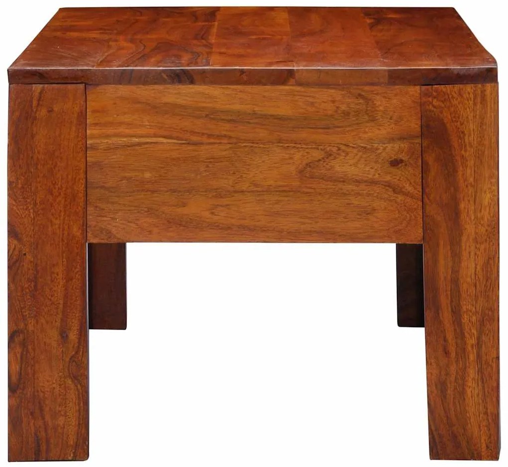 Mesa de centro 90x50x40 cm madeira de acácia maciça
