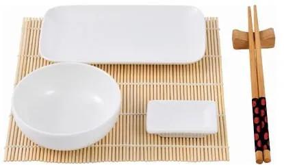 Conjunto de Tigelas Masterpro Sushi Porcelana Bambu (12 pcs)