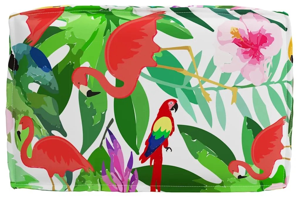 Almofada de Paletes para Assento Selva Tropical 60x40x8 cm Tecido Oxfo