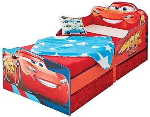 Cama infantil Filme carros faisca mcqueen filme carros 3 (Inclui colchão e almofada)