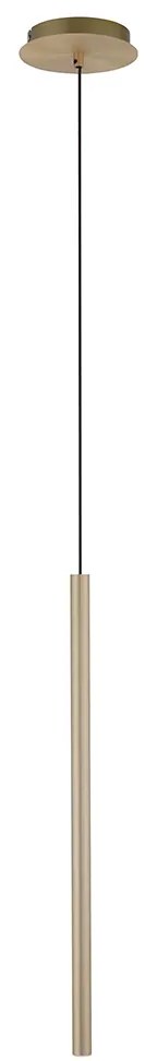 Candeeiro suspenso design em latão com LED regulável - Bea Design