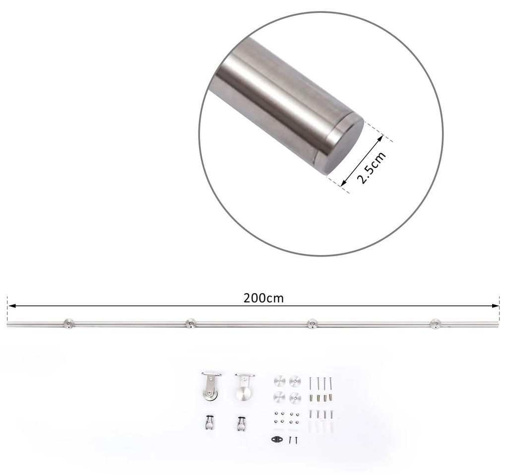 Ferragens para Porta Corredeira Kit de Acessórios para Porta Corredeir
