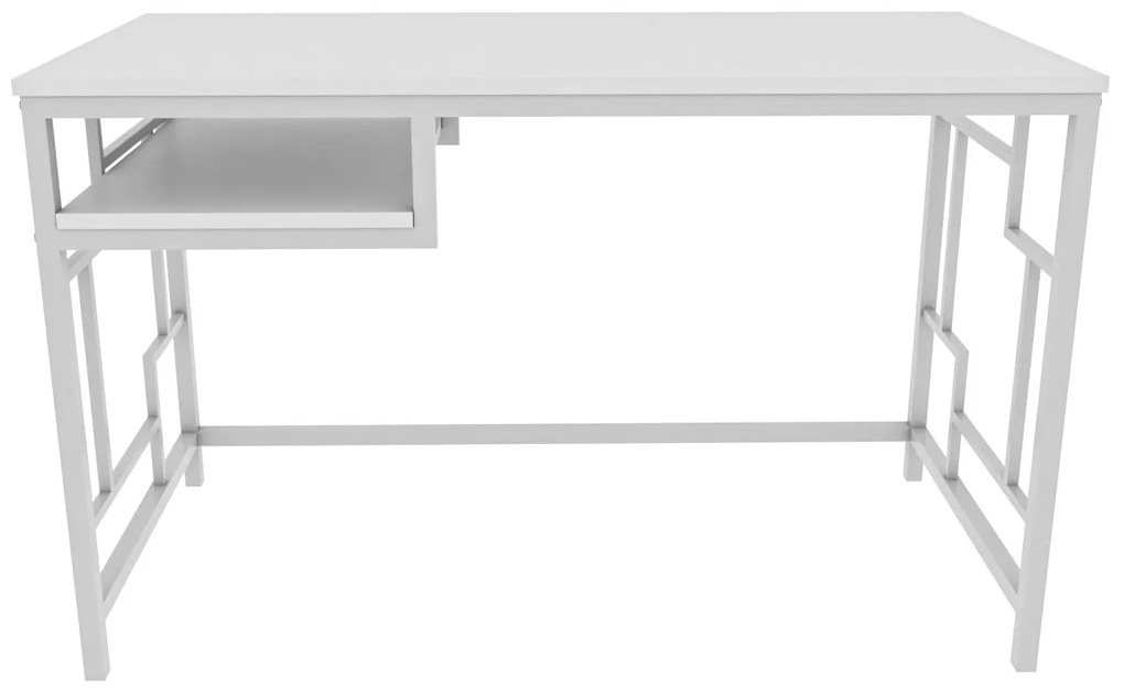 Secretária de Estudo Kennesaw - Branca - 120x60x74,8 cm