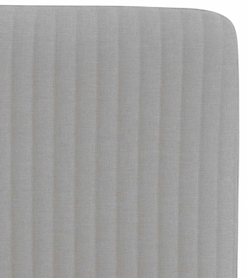 Cadeiras de jantar 4 pcs tecido cinza nuvem