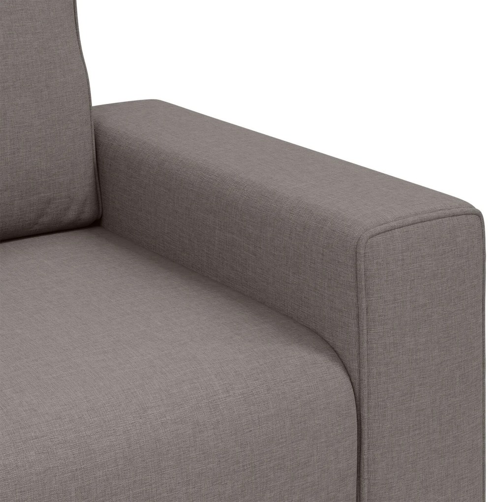 Poltrona Taupe - 59 cm Tecido