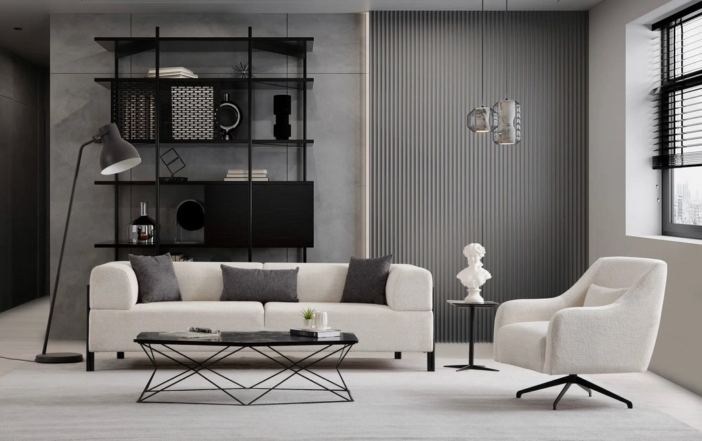 Cadeirão Gio – Branco – 80x95x88 cm