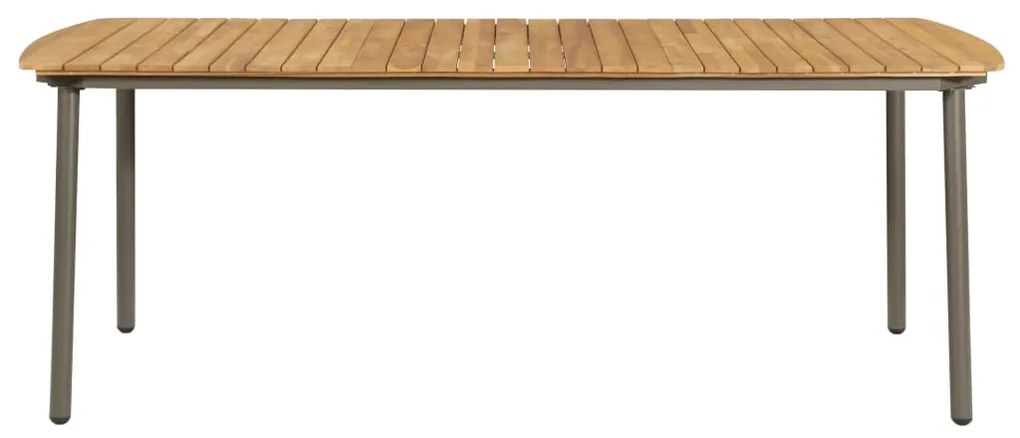 9 pcs conjunto de jantar para jardim vime PE preto
