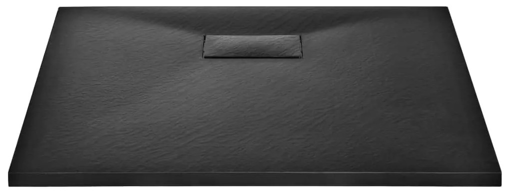 Base de chuveiro SMC 90x80 cm preto