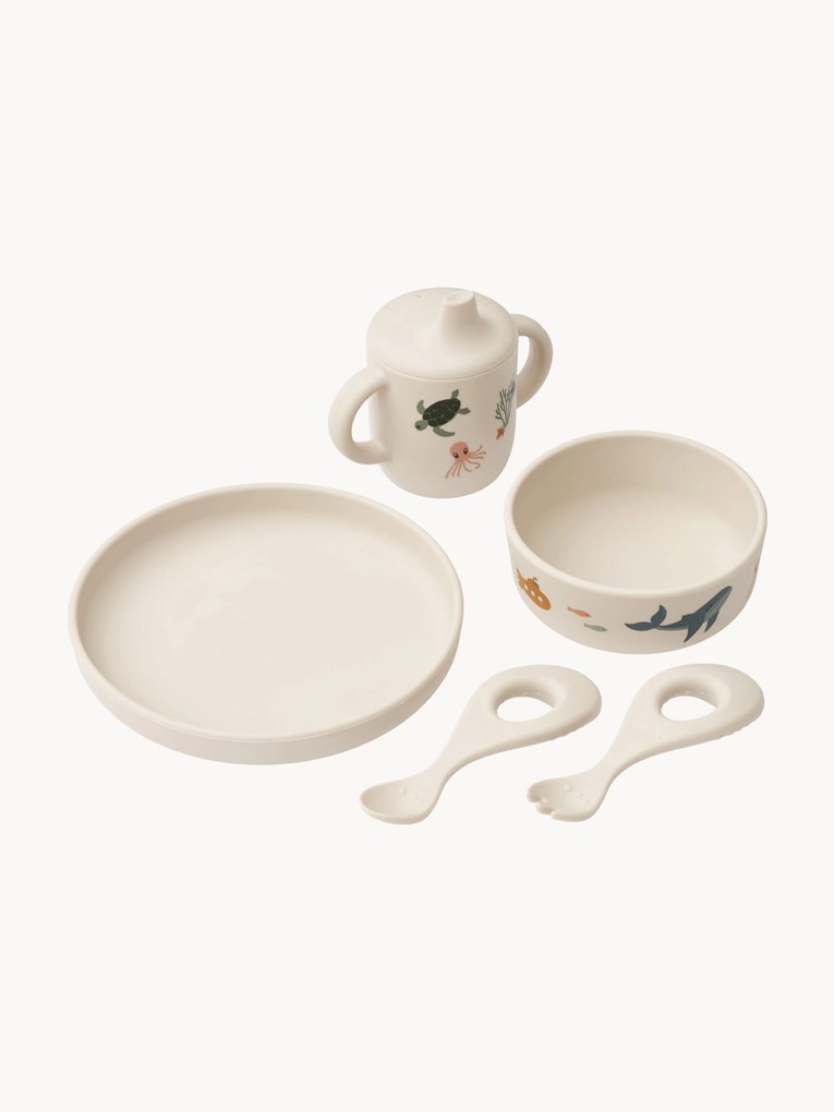 Conjunto de loiça para crianças Ryle, conjunto de 5