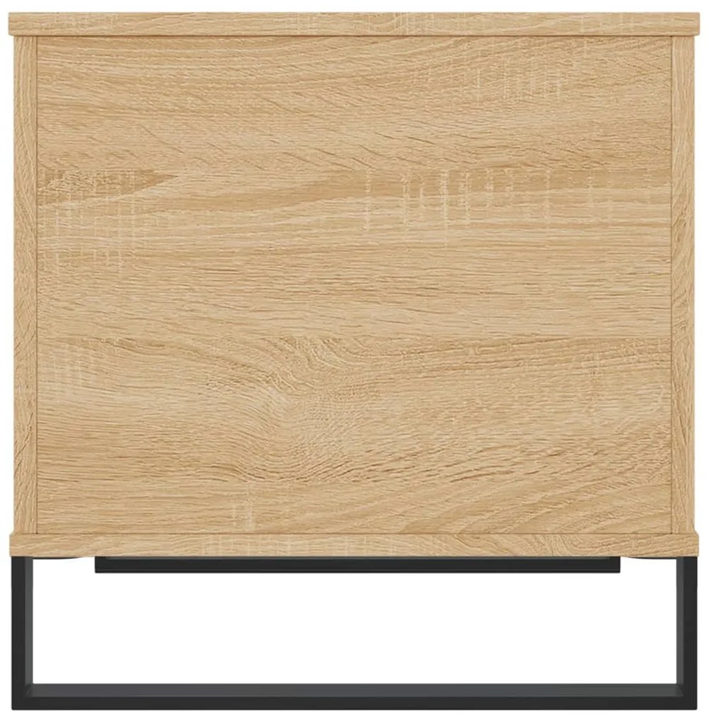 Mesa de centro 60x44,5x45 cm derivados madeira carvalho sonoma