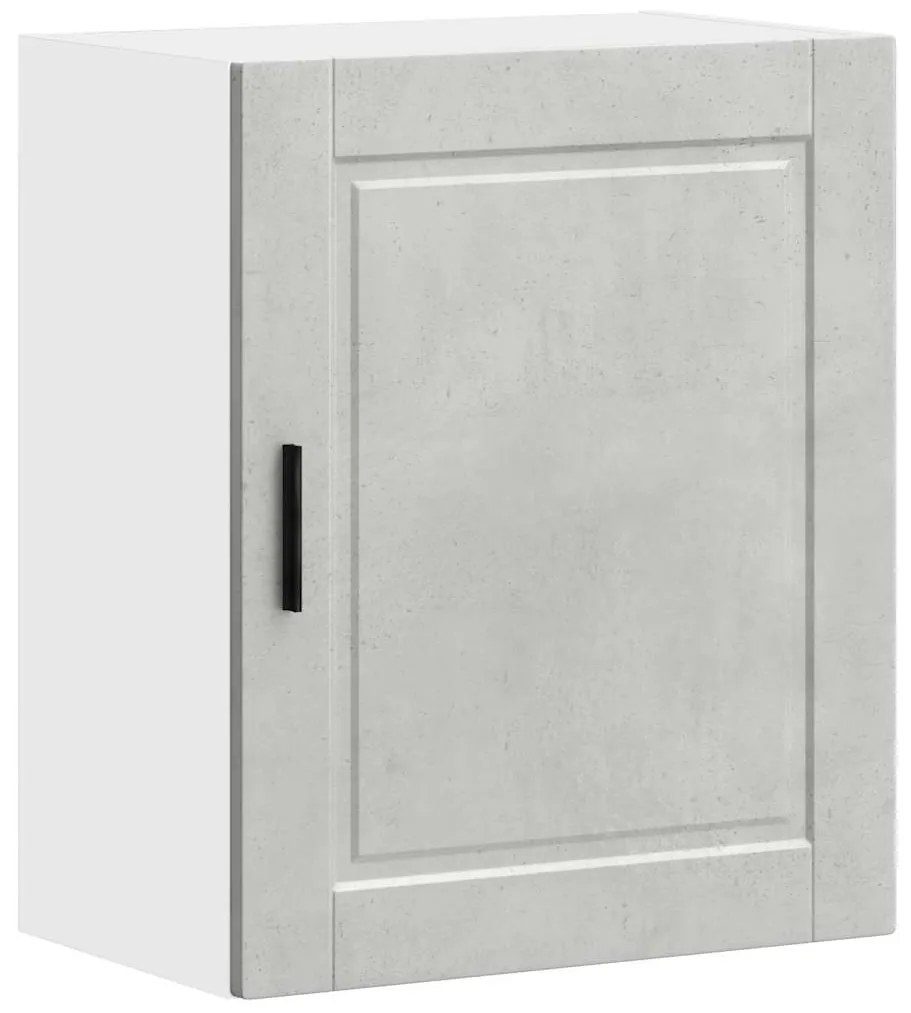 Armários parede cozinha 2 pcs Porto betão cinza