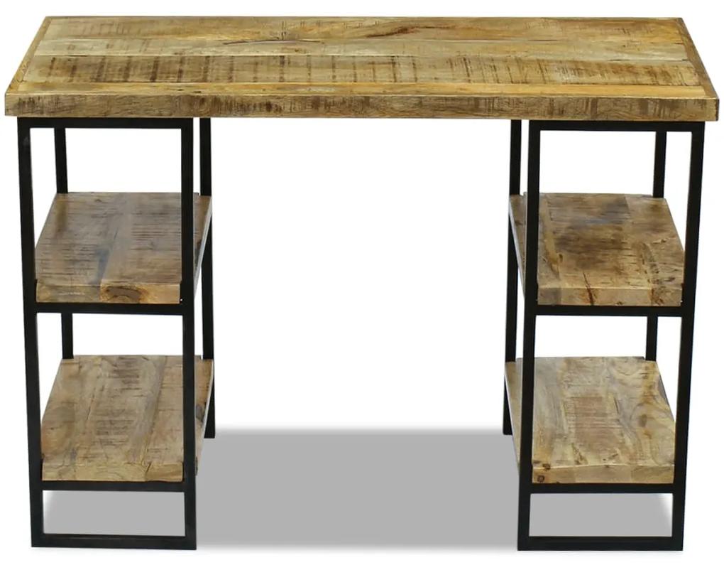 Mesa de escritório madeira de mangueira 110x50x76 cm