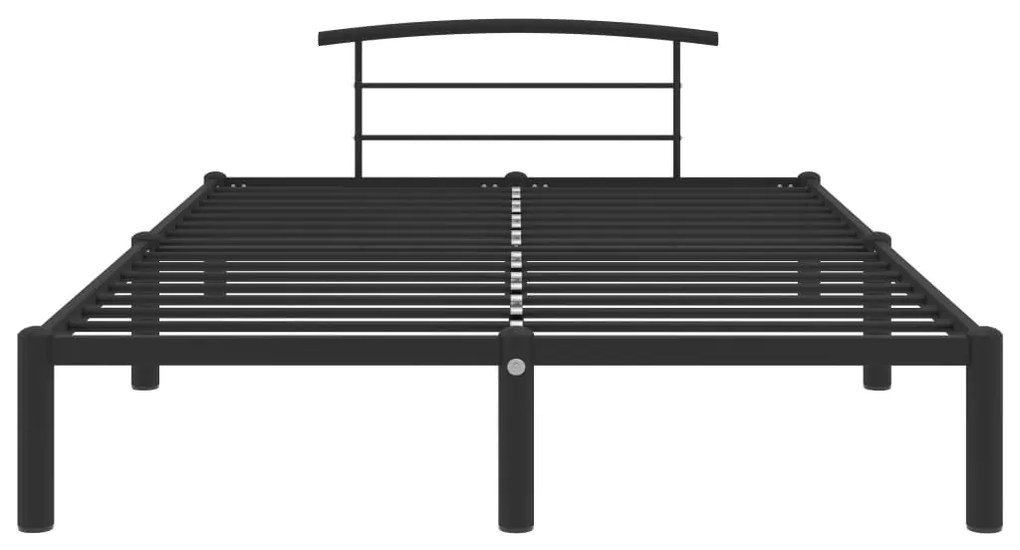 Estrutura de cama 120x200 cm metal preto