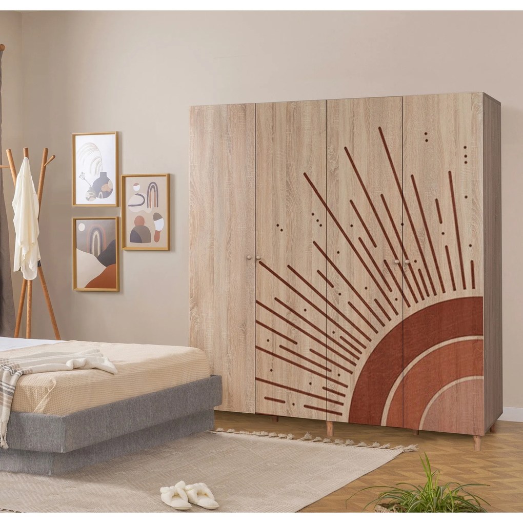 Guarda-Roupa Loni – Sonomo – 180x192x52 cm