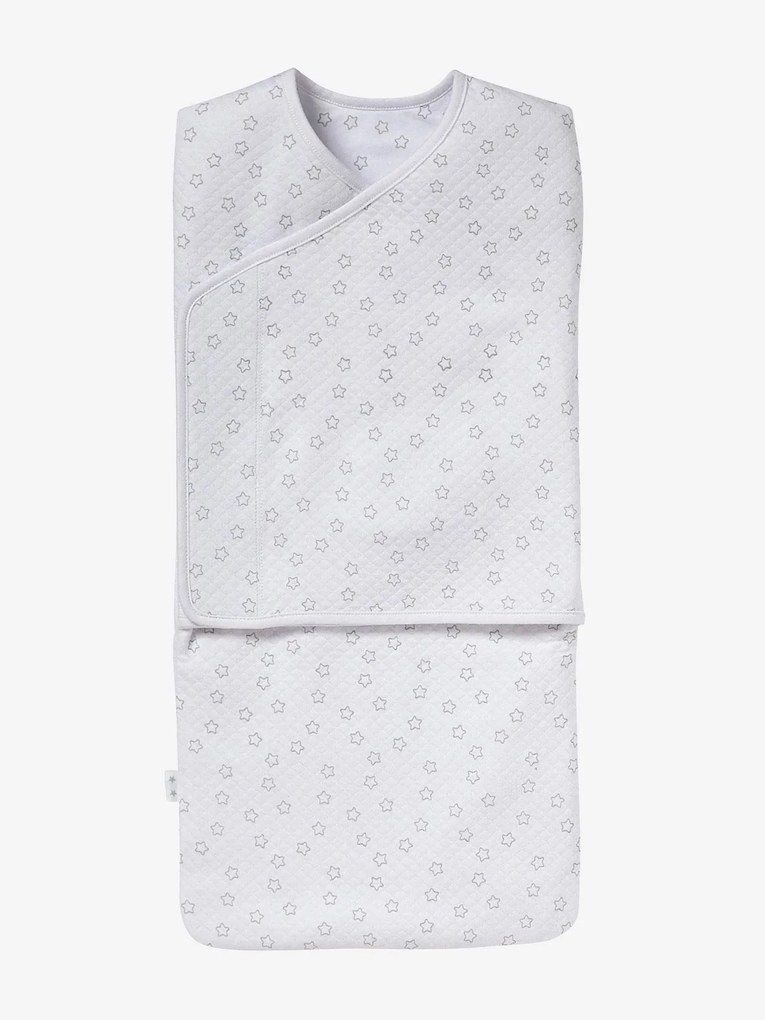 Agora -15%: Swaddle VERTBAUDET branco medio estampado