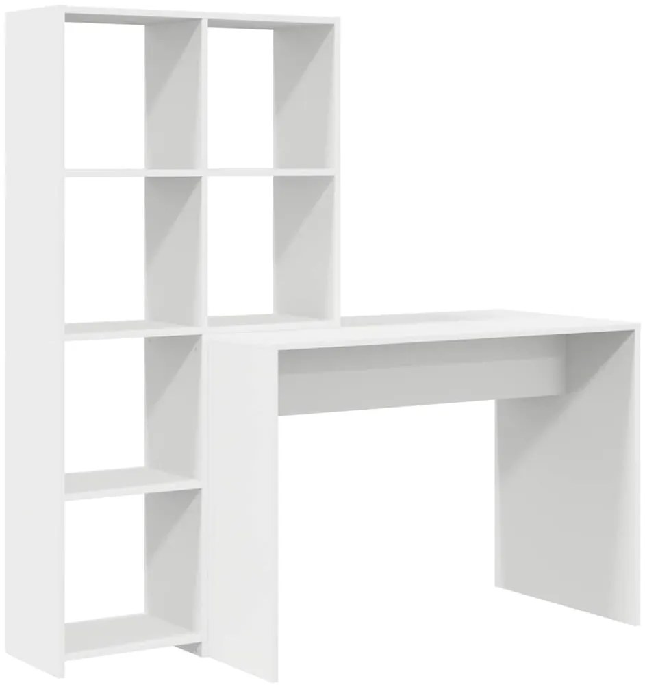Mesa Branco 138.5 x 55 x 143 cm Madeira processada