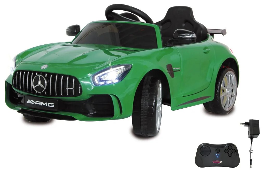 Carro eletrico infantil Mercedes-Benz AMG GT R 2,4G 12V Verde