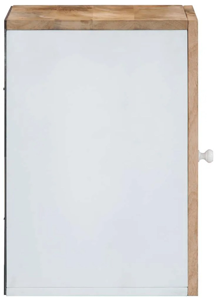 Armário suspenso para WC 38x33,5x48 cm mangueira maciça