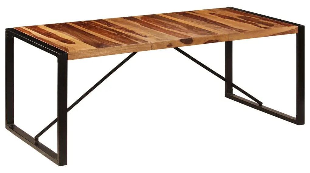 Mesa de Jantar Madeira de Sheesham Maciça 200x100x75 cm