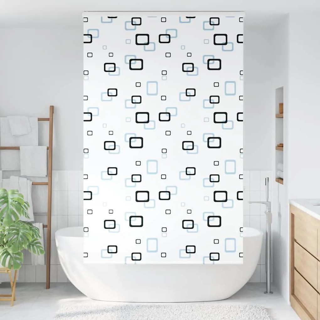 Rolo de Duche Estores com 140x240 cm Largura Tecido 136 cm