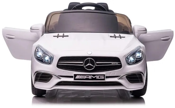 Mercedes SL63 AMG 12v Carro Eletrico Infantil pequena edição Branco