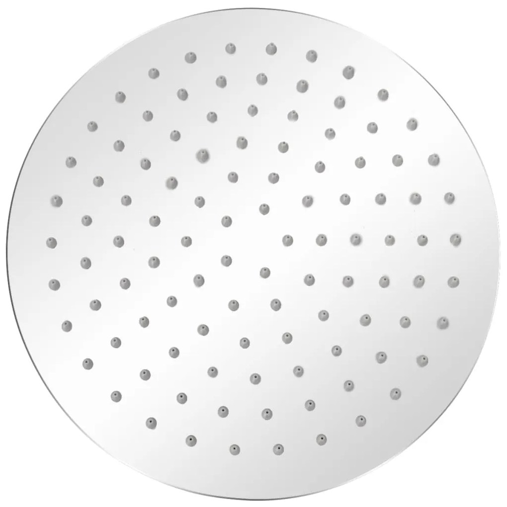 Cabeças de chuveiro 2 pcs aço inoxidável Ø 25 cm