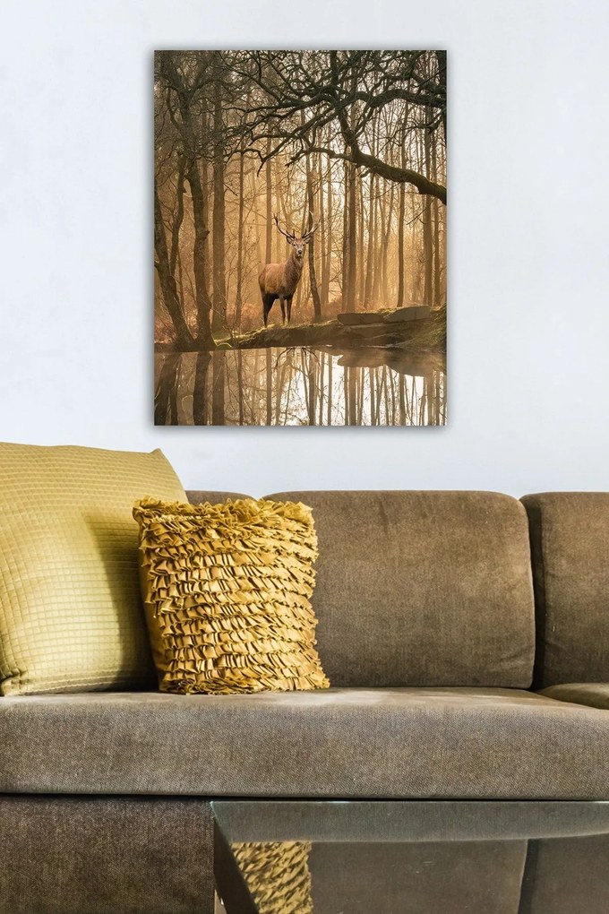Quadro Decorativo em Tela 1276742665 – Multicolor – 50 x 70 cm