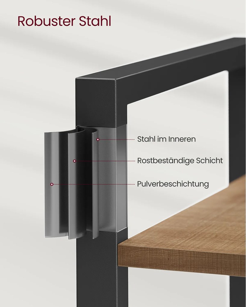 Estante de livros 40 x 30 x 187,5 cm Preto e nogueira escuro