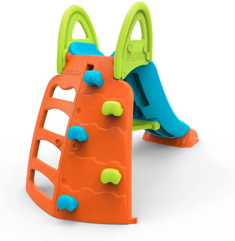Escorrega e Escalada infantil FEBER Climb and Slide