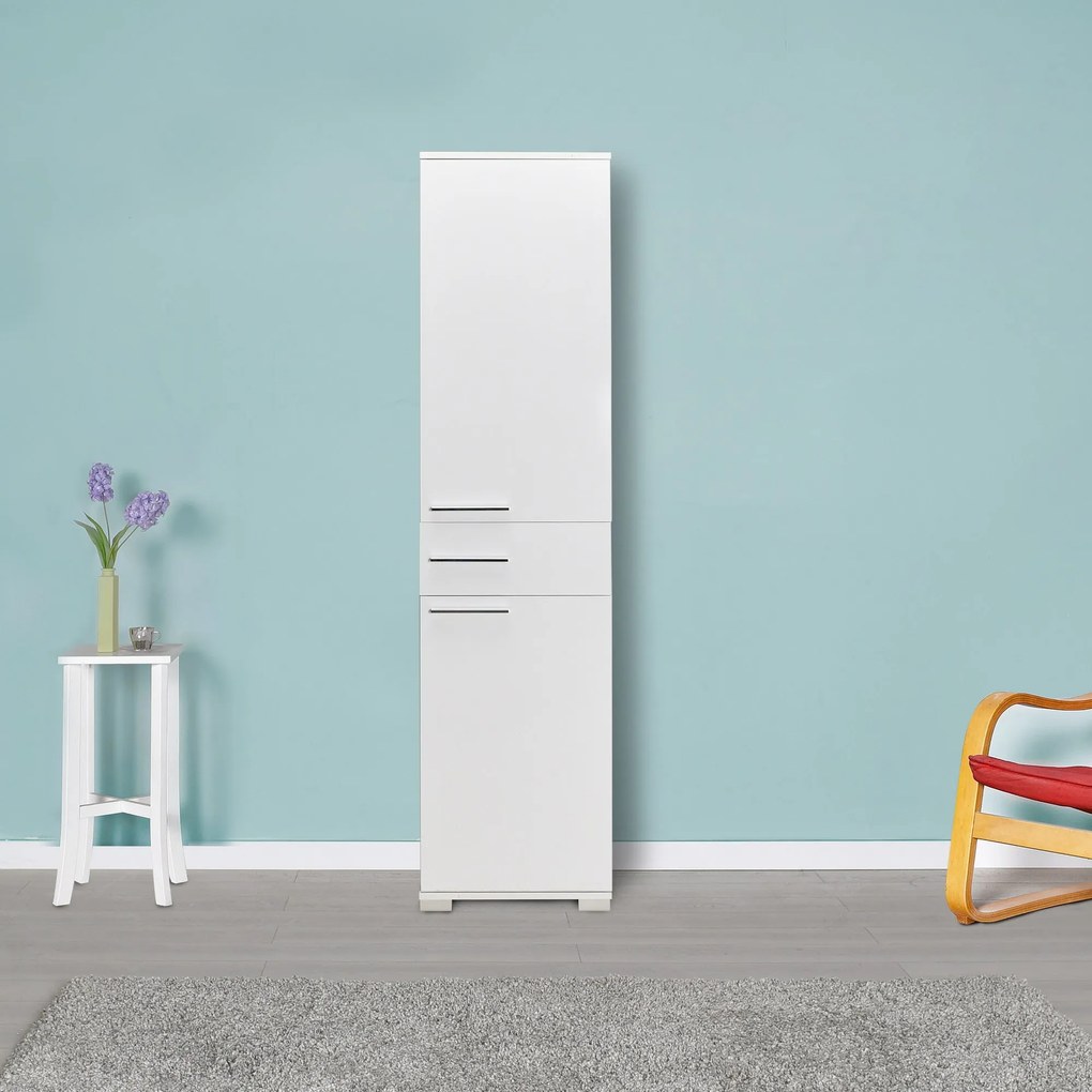 Mobiliário "Adr-421-Pp-1" - Design Moderno - Branco